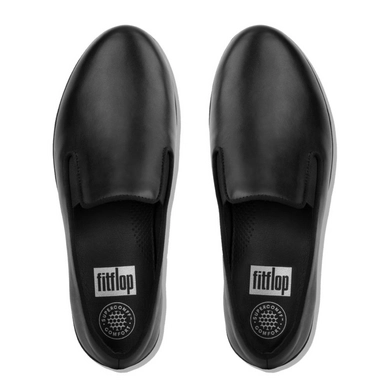 Loafer FitFlop Superskate™ Leather All Black