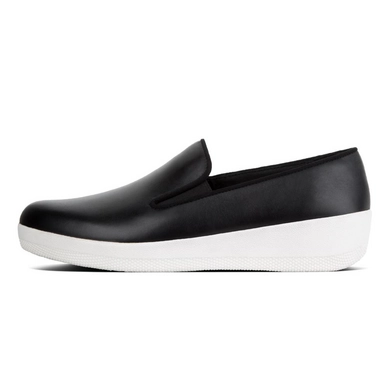 Loafer FitFlop Superskate™ Leather Black