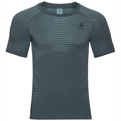 Unterhemd Odlo SUW Top Crew Neck S/S Performance Light Dark Slate Arctic Herren