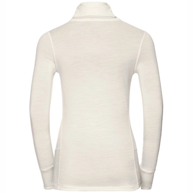 Ondershirt Odlo L/S Turtle Neck Natural Women Snow White