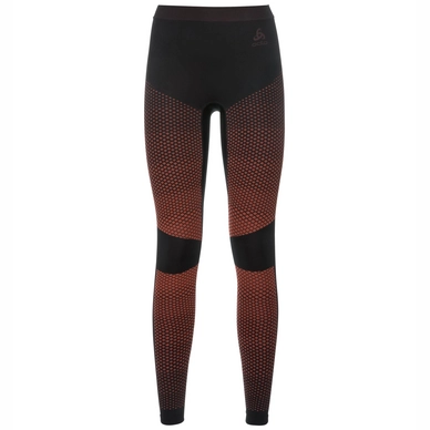 Ondergoed Odlo Essentials Seamless Warm Women Black Hot Coral