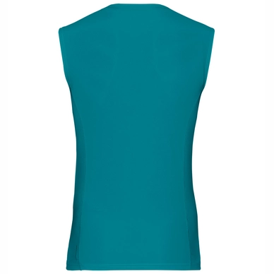 Ondershirt Odlo Crew Neck Ceramicool Men Lake Blue Black