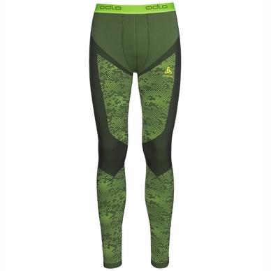 Leggings Odlo Blackcomb Evolution Warm Odlo Graphite Grey Safety Yellow Herren