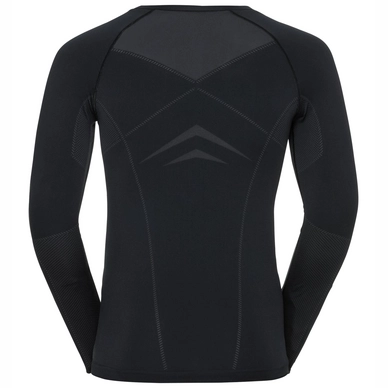 T-Shirt Odlo Men Crew Neck Evolution Light Black Graphite Grey