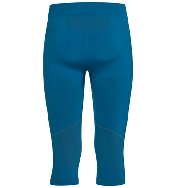 Ondergoed Odlo 3/4 Evolution Warm Men Mykonos Blue Orangeade