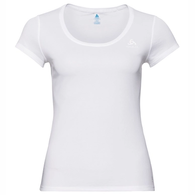 Maillot de Corps Odlo Women SUW Top Crew Neck S/S Active F-Dry Light White