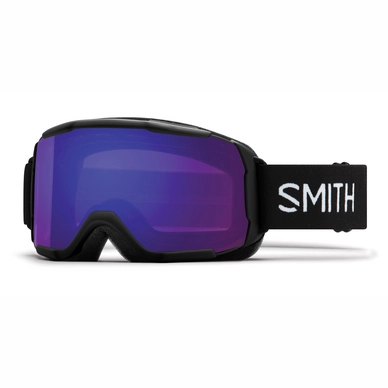 Masque de ski Smith Showcase OTG Black / ChromaPop Everyday Violet Mirror Noir
