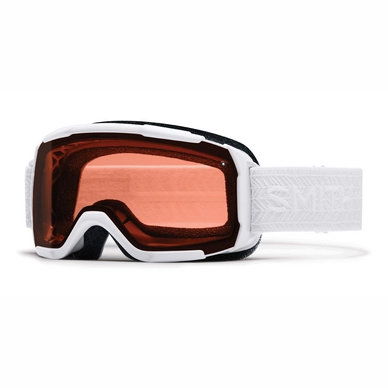 Skibrille Smith Showcase OTG White Eclipse Frame Rose Copper Damen