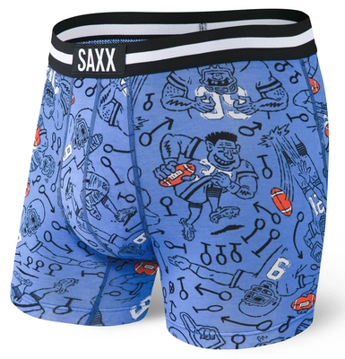 Boxershort Saxx Men Vibe Blue First And Ten