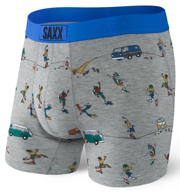Boxershort Saxx Men Vibe Grey Hacky Slackers