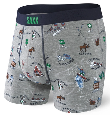 Boxershort Saxx Men Vibe Grey Mountain High
