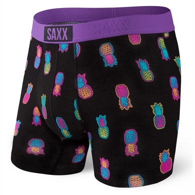 Boxershort Saxx Men Vibe Black Solar Pineapples