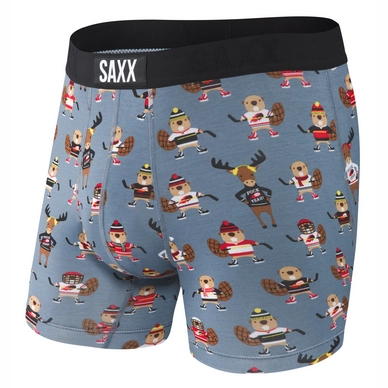 Boxershort Saxx Men Vibe Grey Puck Yeah