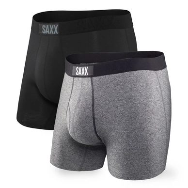 Boxershort Saxx Men Vibe Black / Grey 2-Pack
