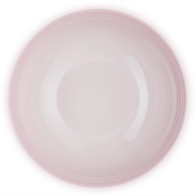 Saladeschaal Le Creuset Aardewerk Shell Pink 24 cm-4