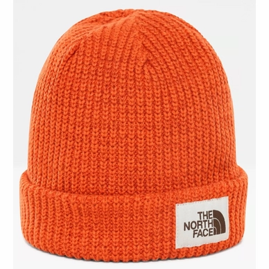 Muts The North Face Salty Dog Beanie Papaya Orange Picante Red