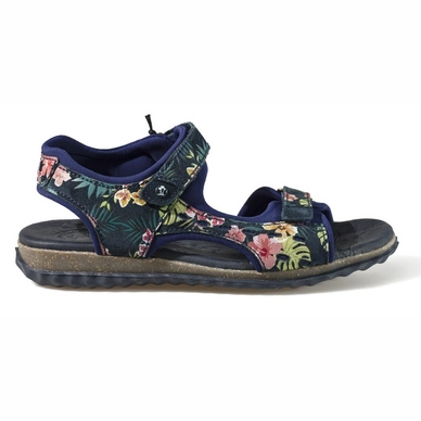 Sandale Panama Jack Caboverde Tropical B2 Velour Marino Navy