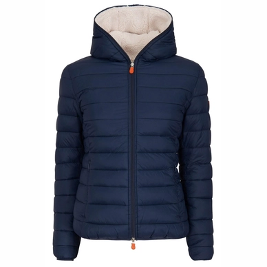 Jas Save The Duck Women D3062W GIGA7 Hooded Navy Blue