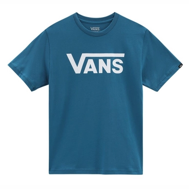 T-Shirt Vans Classic Moroccan Blue White Kinder