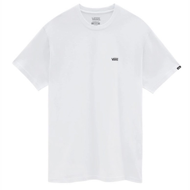 T-Shirt Vans Homme Left Chest Logo Tee Blanc Noir