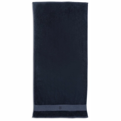 Serviettes de Bain Kayori Sento Bleue Marine 70 x 140 cm (Set de 2)