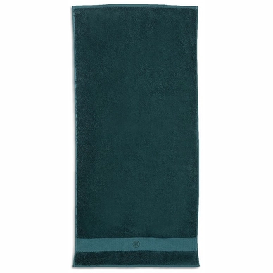 Duschtuch Kayori Sento Petrol 70 x 140 cm (2er-Set)