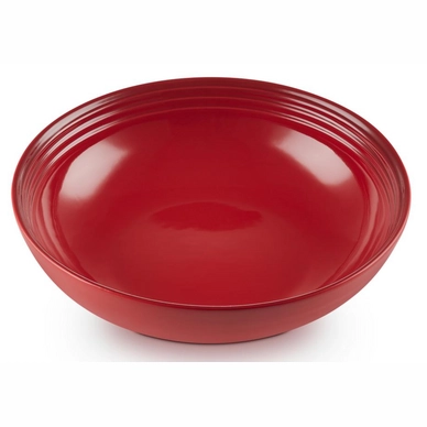 Serveerschaal Le Creuset Aardewerk Kersenrood 32 cm-2