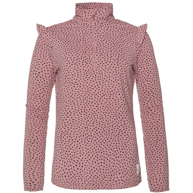 Skipully Protest Women Shirleo 1/4 Zip Top Pink Tulip