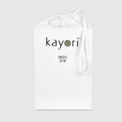 Topper Spannbettlaken Kayori Shizu Weiß (Perkal)