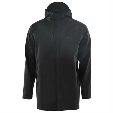 Raincoat RAINS Short Coat Black