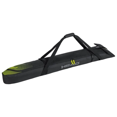 Skitasche HEAD Single Short Black/Yellow 38,5 L