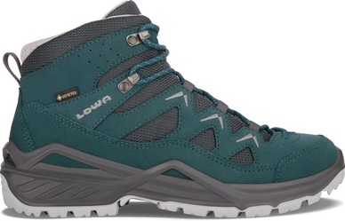 Wandelschoen Lowa Women Sirkos Evo GTX Mid Petrol Silver