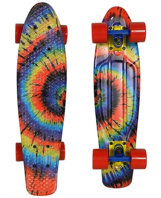 Skateboard Urban Vintage Tie Dye