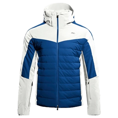 Vest de Ski KJUS Men Men Sight Line Jacket Motion Blue White