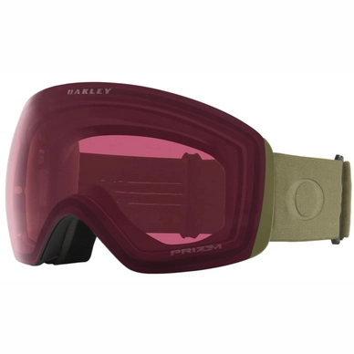 Skibril Oakley Flight Deck L Dark Prizm Snow Dark Grey Glazen