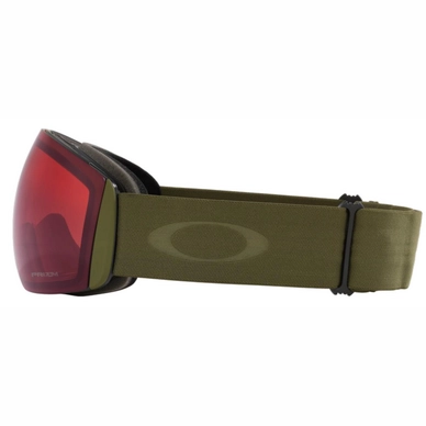 Skibril Oakley Flight Deck L Dark Prizm Snow Dark Grey Glazen_4