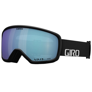 Masque de Ski Giro Ringo Black Wordmark Vivid Royal