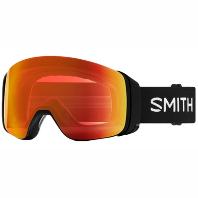 Skibrille Smith 4D MAG Chromapop Everyday Unisex Red Mirror Black