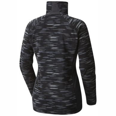 Skipully Columbia Women Glacial Fleece III Print 1/2 Zip Black Lite Brite
