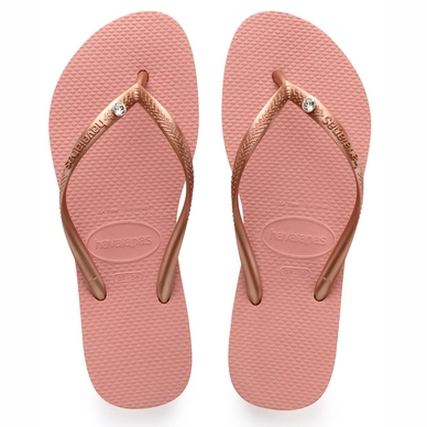 Tongs Havaianas Crystal Glamour SW Rose Nude
