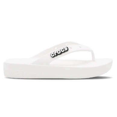Slipper Crocs Women Classic Platform Flip White