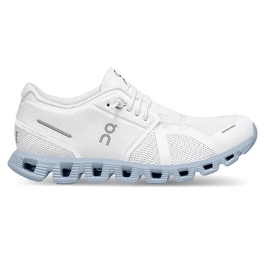 Sneaker On Running Women Cloud 5 White Chambray