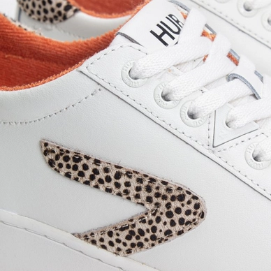 Sneaker HUB Women Baseline Off White Cheetah Rust Off White-5