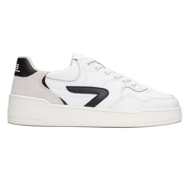 Sneaker HUB Court White Black Ivory Damen