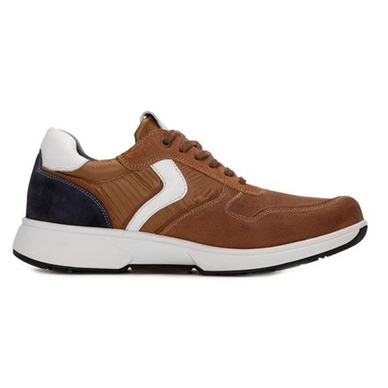 Sneaker Xsensible Stretchwalker Men Berlin 30402.2 Cognac Jeans