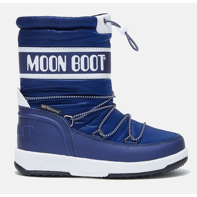 Schneestiefel Moon Boot Boys Sport Blue Navy White
