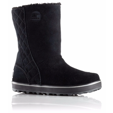 Voetzool Het strand Editie Sorel Snowboot Glacy Women Black | Regenlaarsexpert