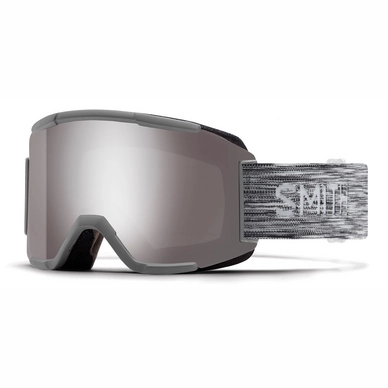 Masque de Ski Smith Squad Cloudgrey / ChromaPop Sun Platinum Mirror
