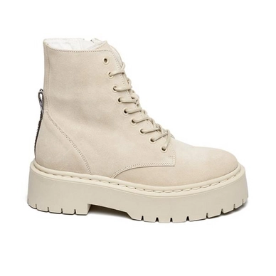 Steve Madden Women Skylar Beige Suede