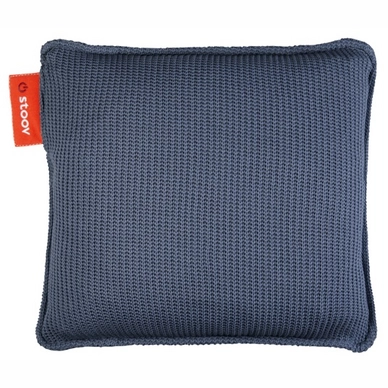 Rückenkissen Stoov® Ploov Knitted Denim Blue (45 x 45 cm)